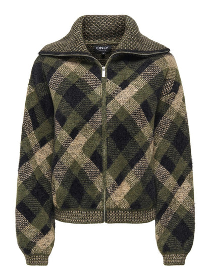 Cardigan zip fantasia