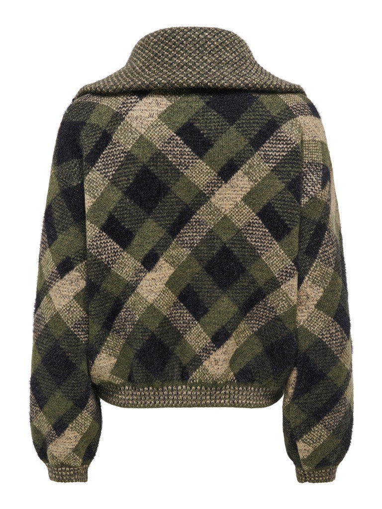 Cardigan zip fantasia