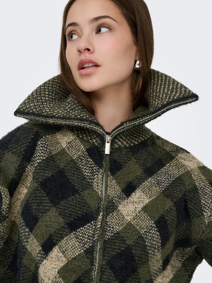 Cardigan zip fantasia