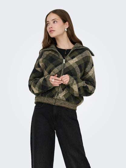 Cardigan zip fantasia