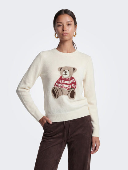 Maglia orsetto jaquard