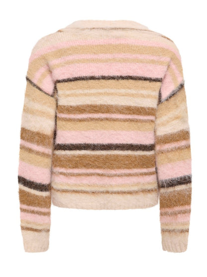 Maglia girocollo righe