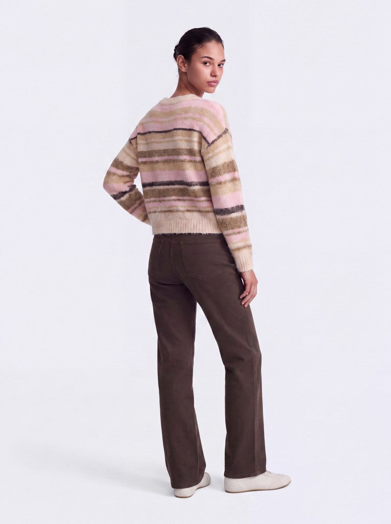 Maglia girocollo righe