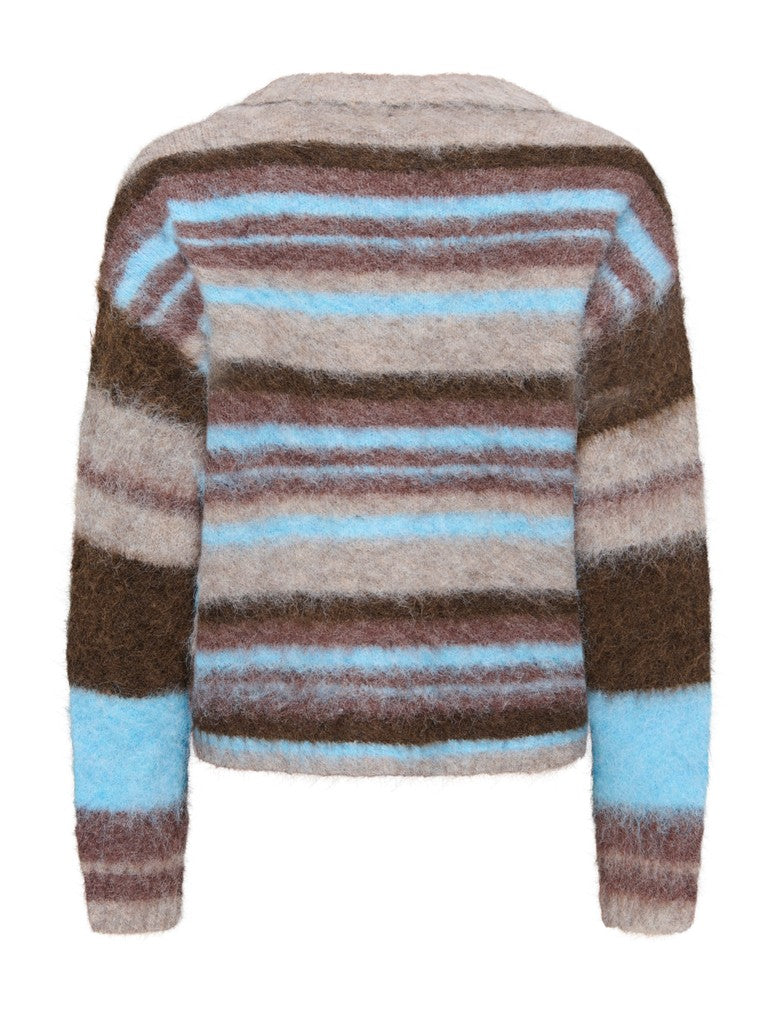 Maglia girocollo righe