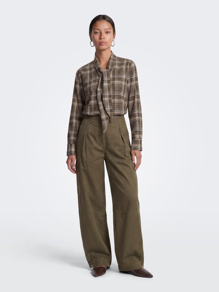 Camicia check flanella
