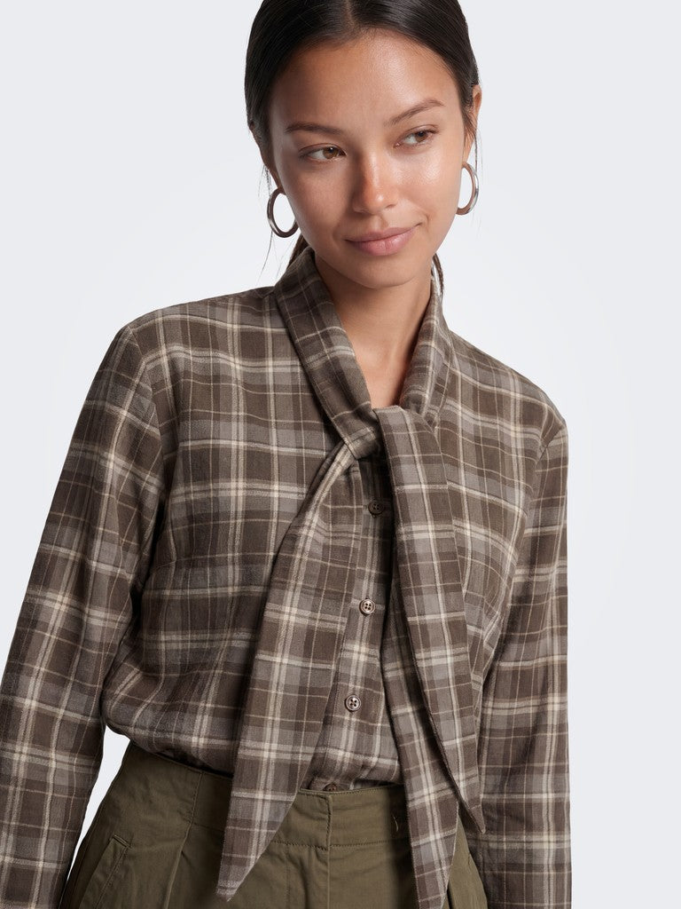 Camicia check flanella