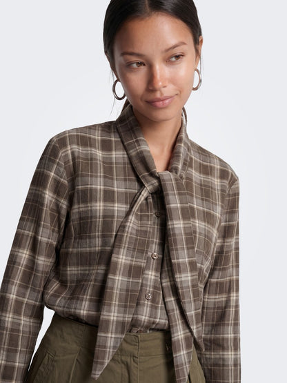 Camicia check flanella