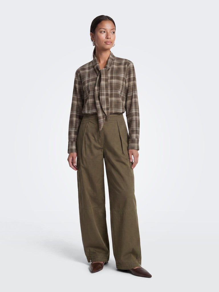Camicia check flanella