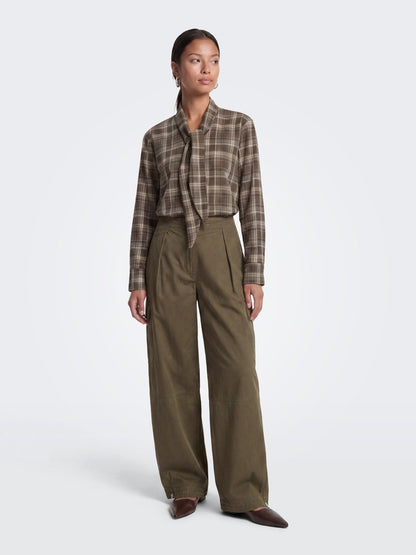 Camicia check flanella
