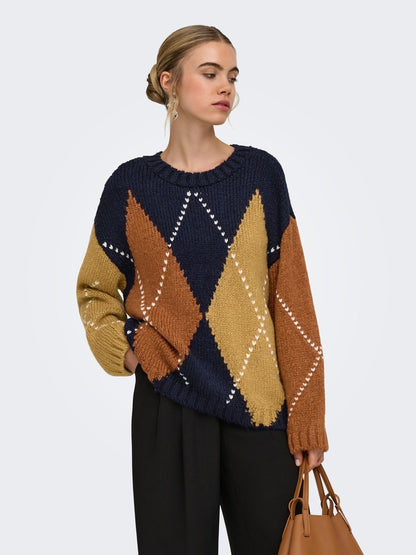 Maglia maxi losanghe