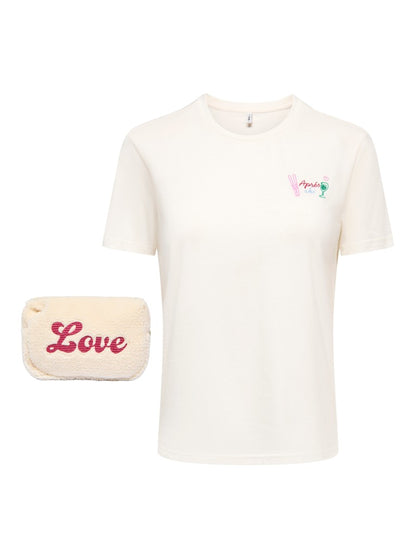 T-shirt stampa/pochette