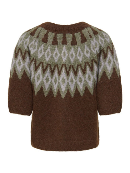 Maglia fantasia maniche 3/4
