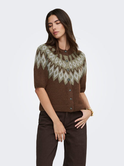 Maglia fantasia maniche 3/4