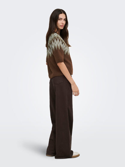 Maglia fantasia maniche 3/4