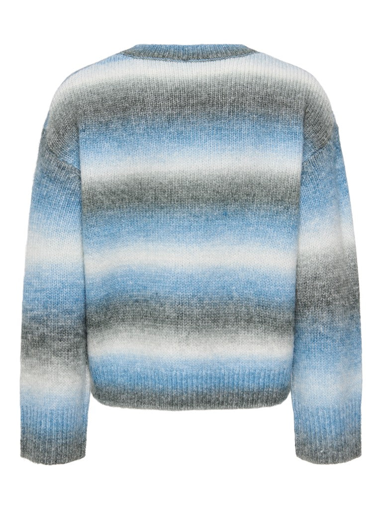 Maglia sfumata girocollo