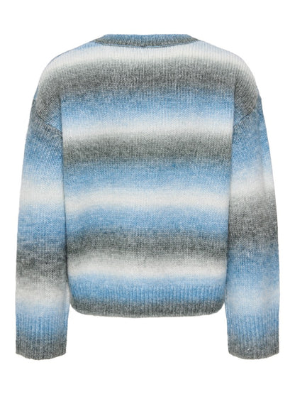 Maglia sfumata girocollo