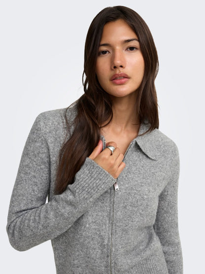 Cardigan zip