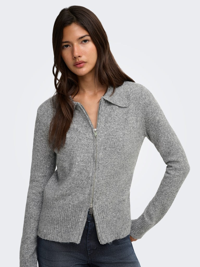 Cardigan zip