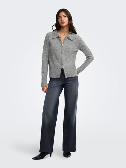 Cardigan zip