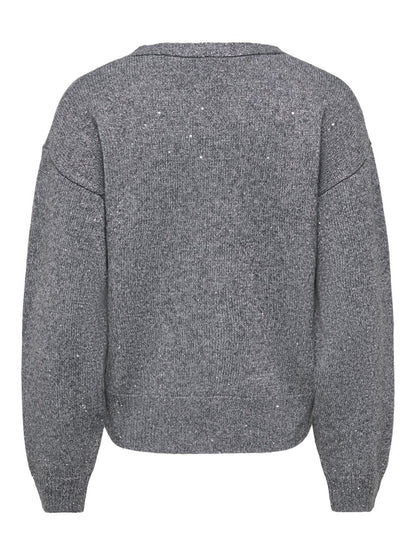 Cardigan laccetto strass