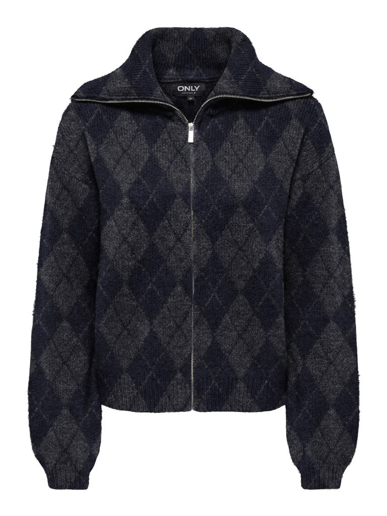 Cardigan zip fantasia