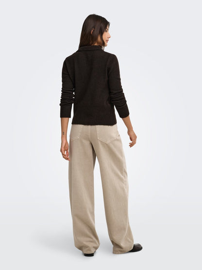 Cardigan zip