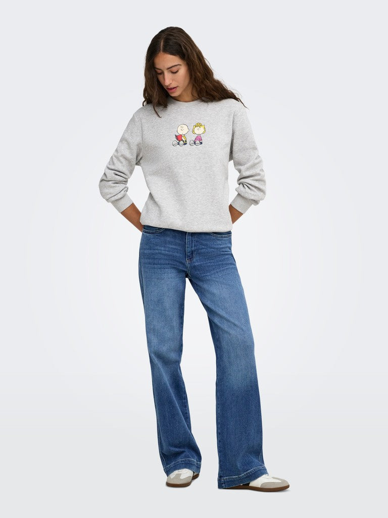 Felpa girocollo Snoopy