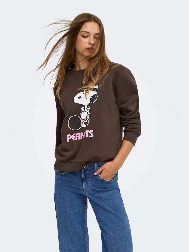 Felpa girocollo Snoopy