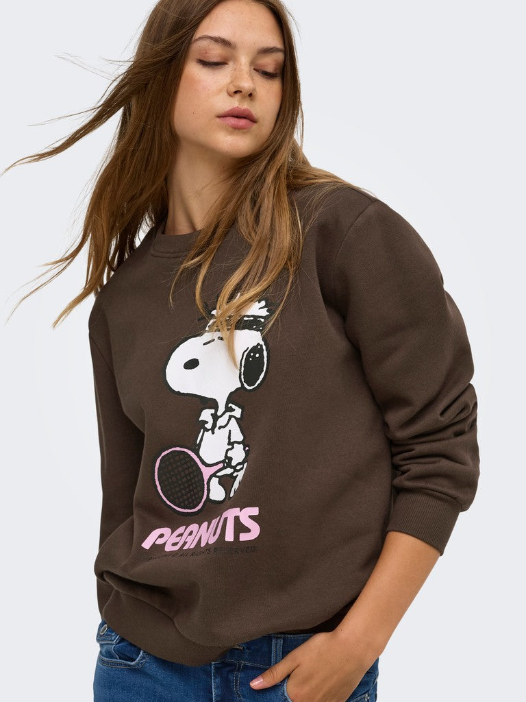 Felpa girocollo Snoopy