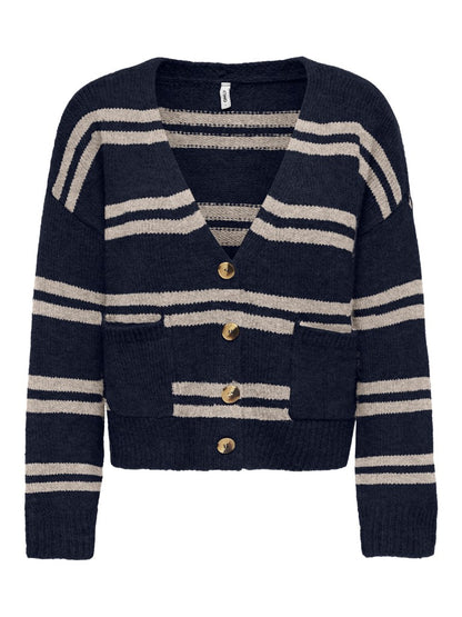 Cardigan righe