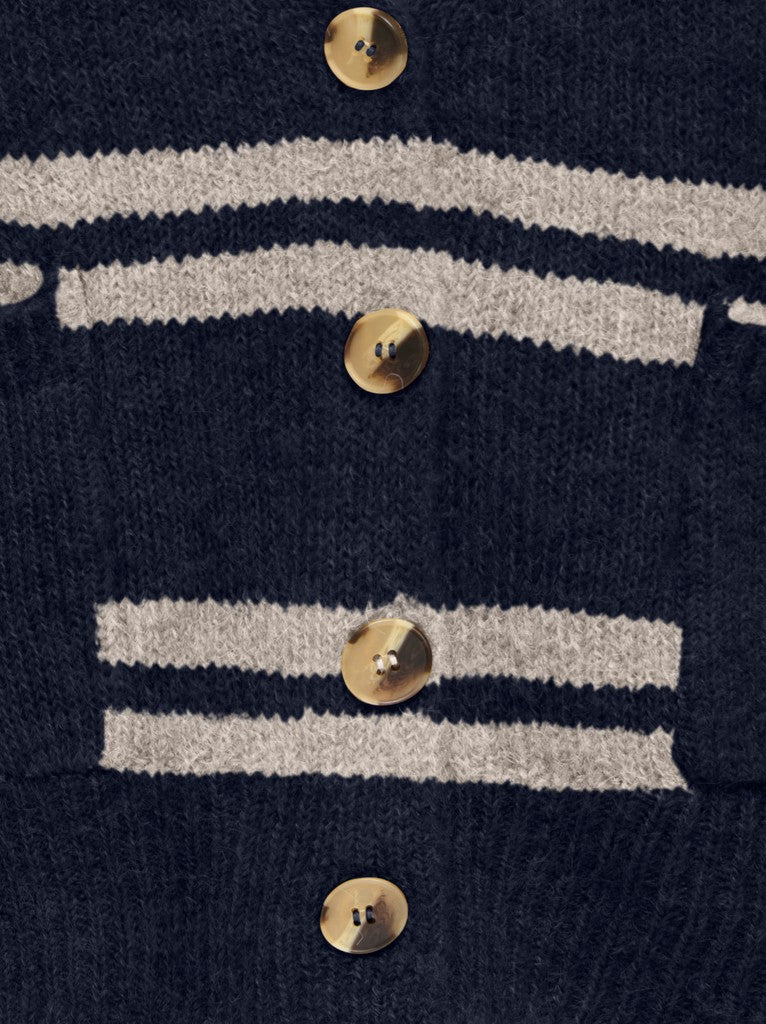 Cardigan righe
