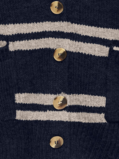 Cardigan righe