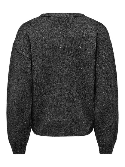 Cardigan laccetto strass