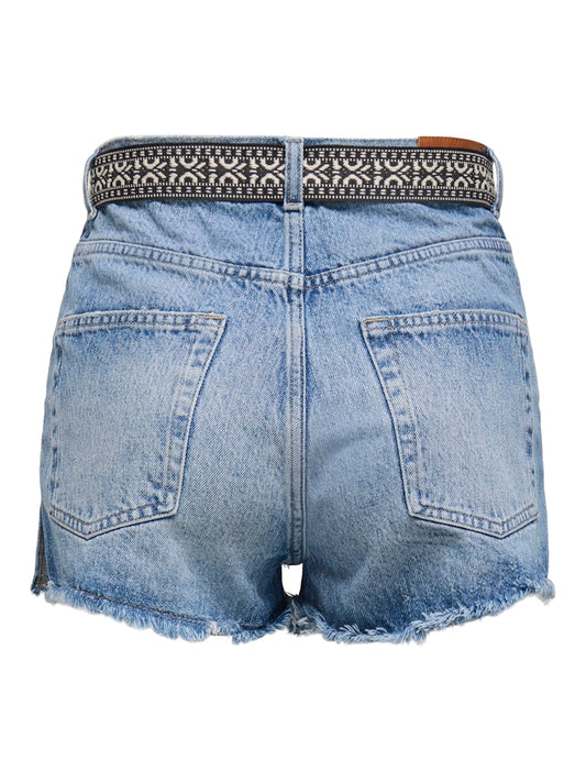 Short denim cintura