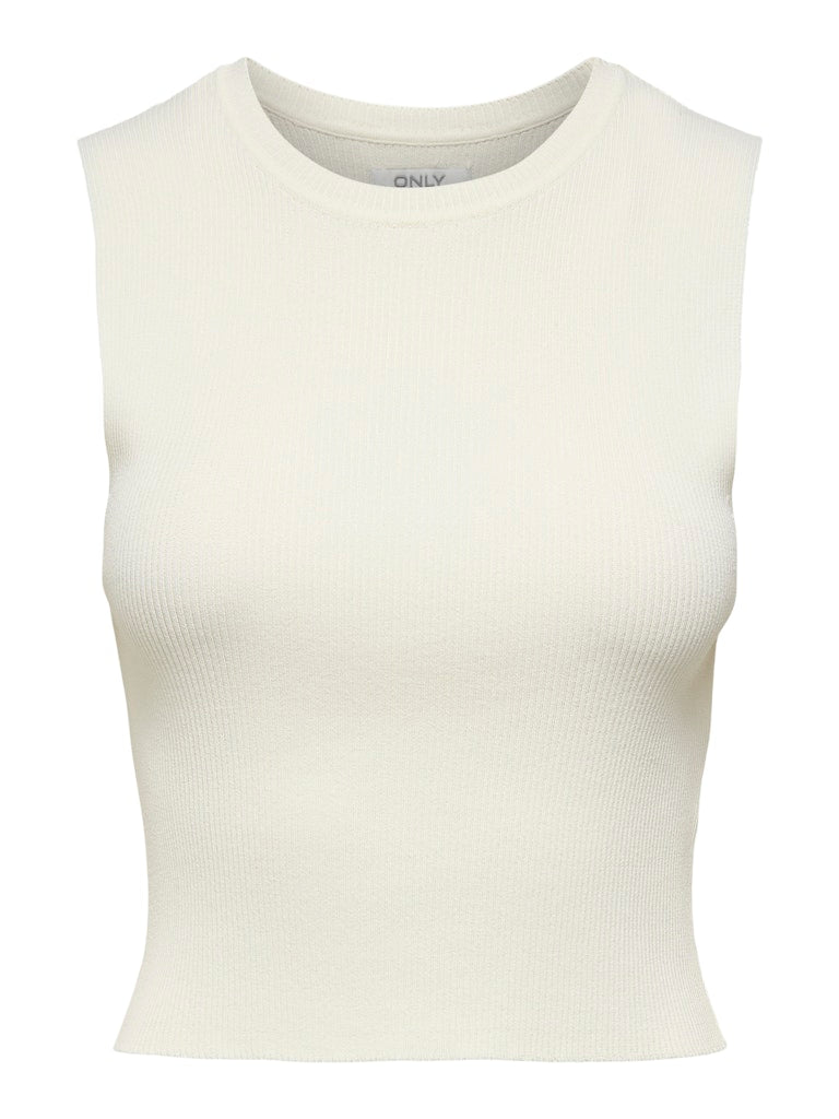 Maglia tricot smanicata