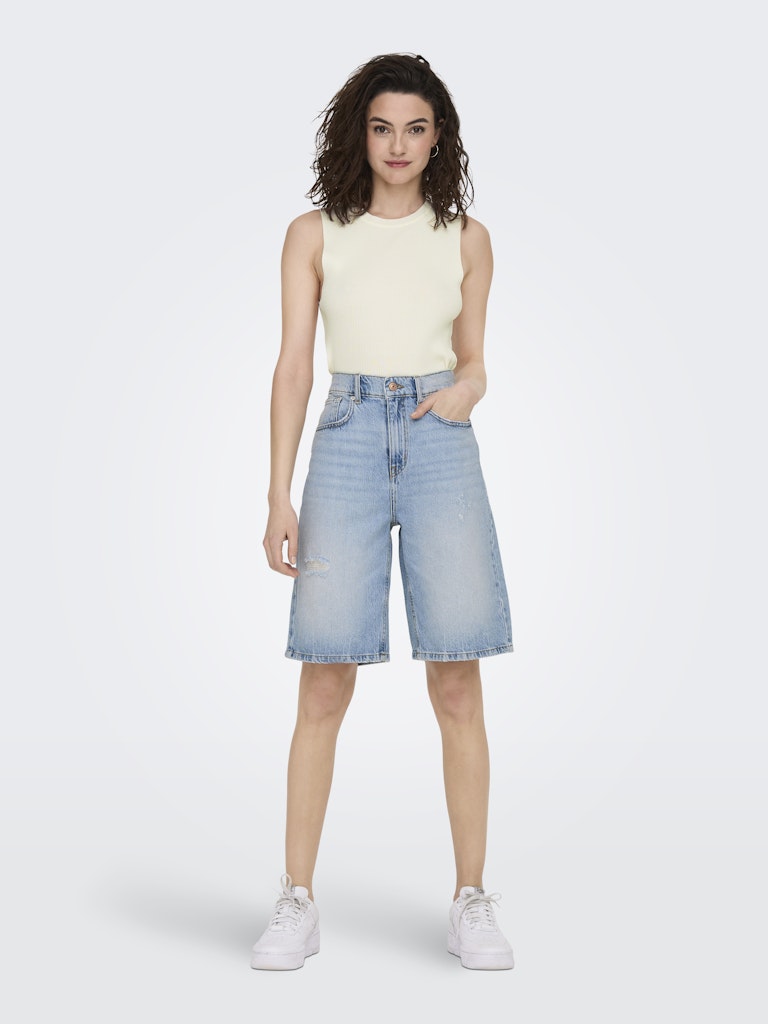 Maglia tricot smanicata