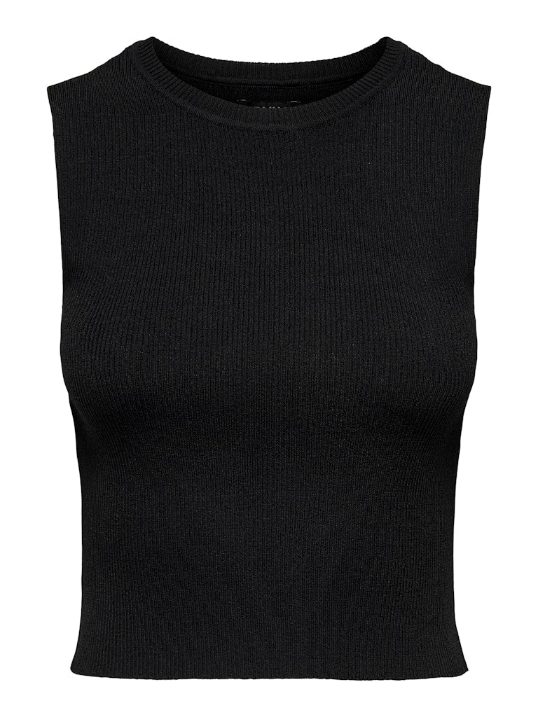 Maglia tricot smanicata