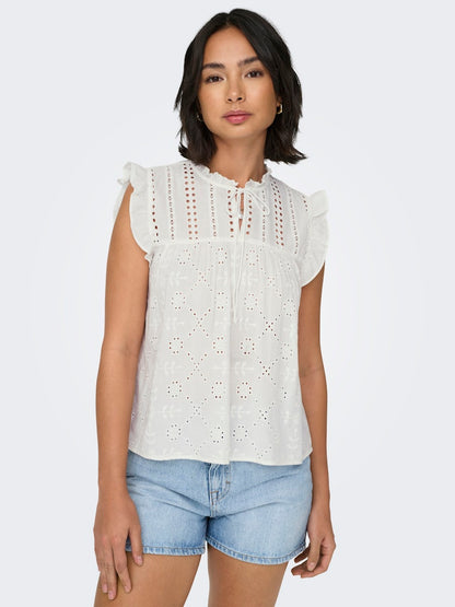 Camicia sangallo alette