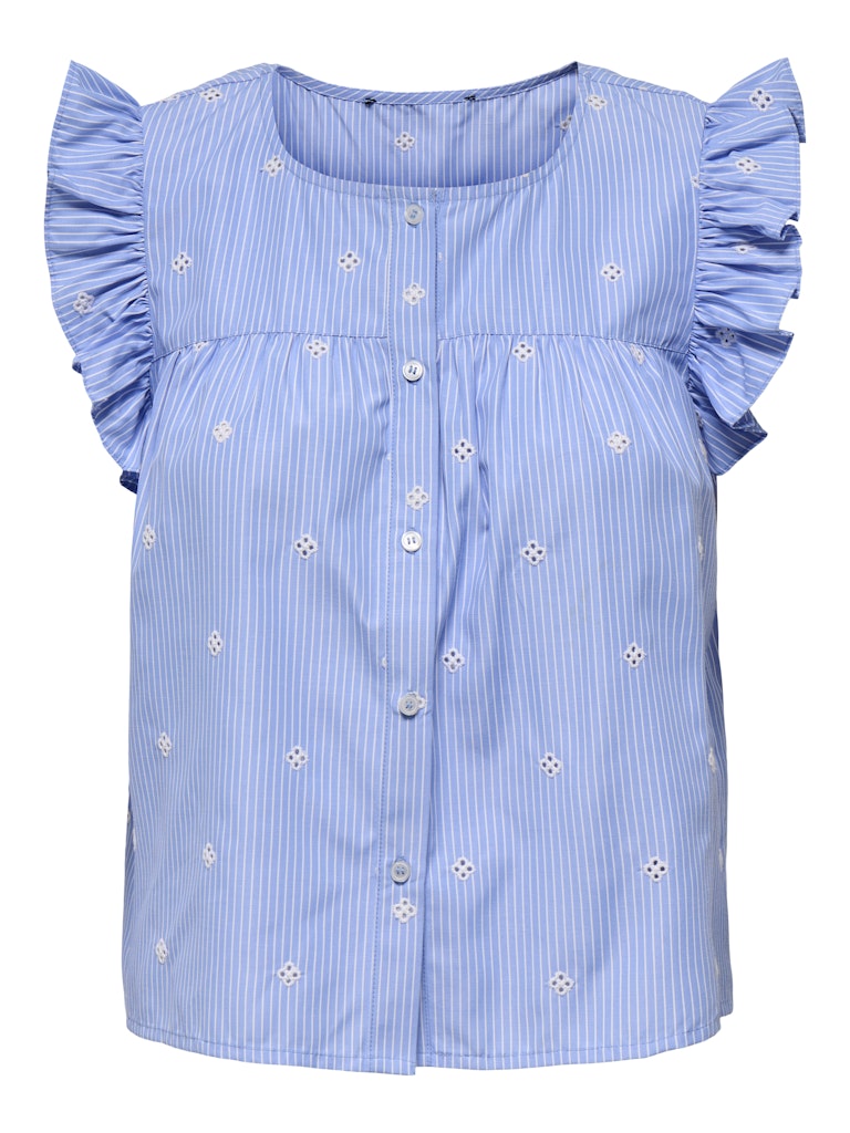 Camicia rigata alette