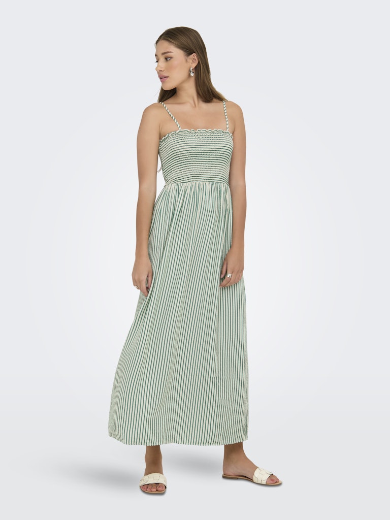 Abito spallini busto punto smock