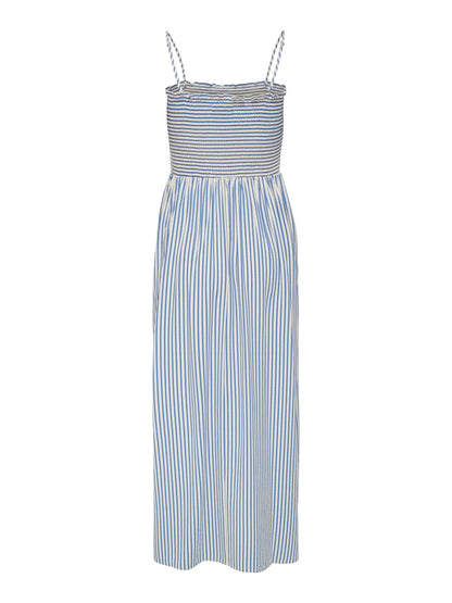 Abito spallini busto punto smock