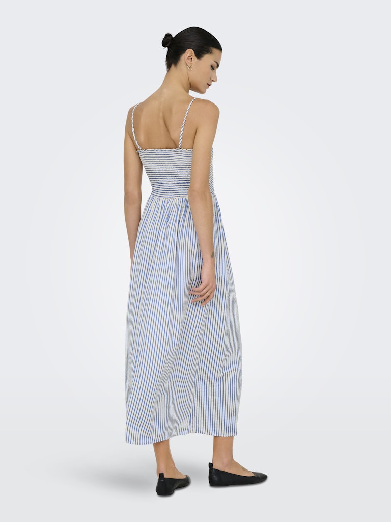 Abito spallini busto punto smock
