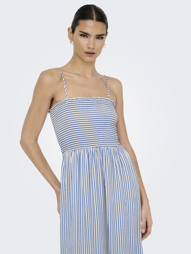 Abito spallini busto punto smock