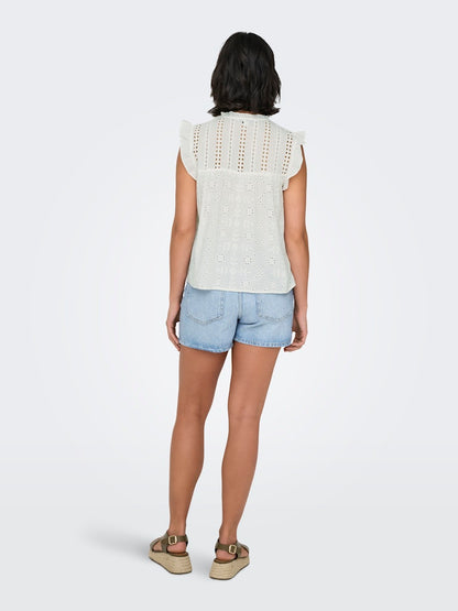 Camicia sangallo alette
