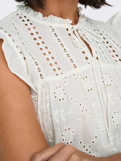 Camicia sangallo alette