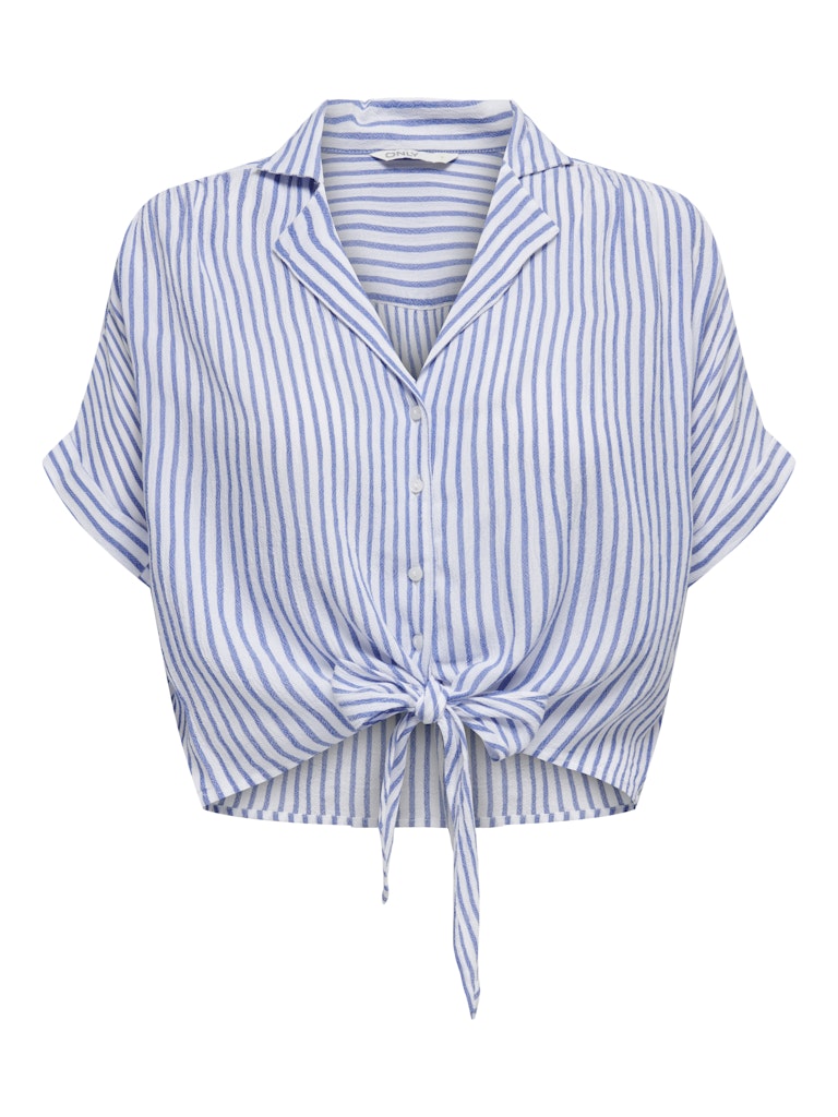 Camicia rigata nodo