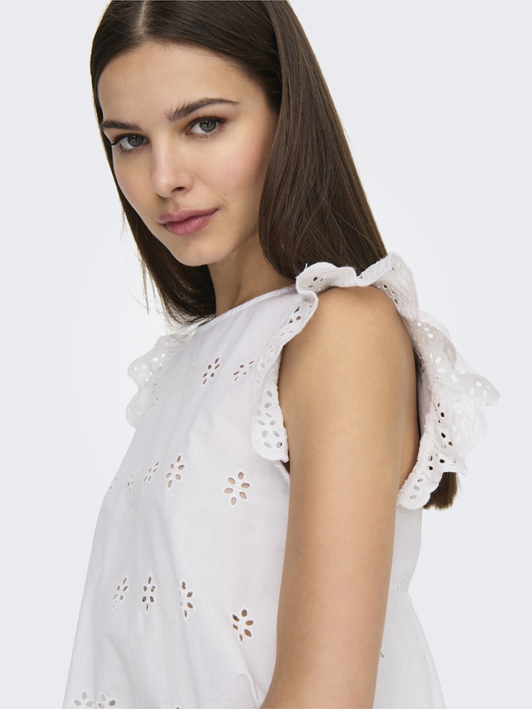 Camicia sangallo fantasia volant