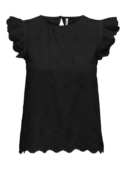 Camicia sangallo fantasia volant