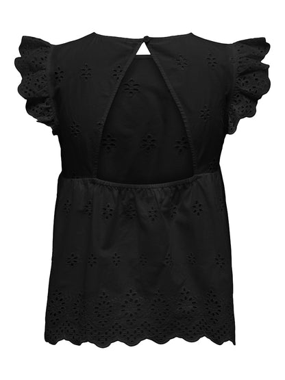 Camicia sangallo fantasia volant