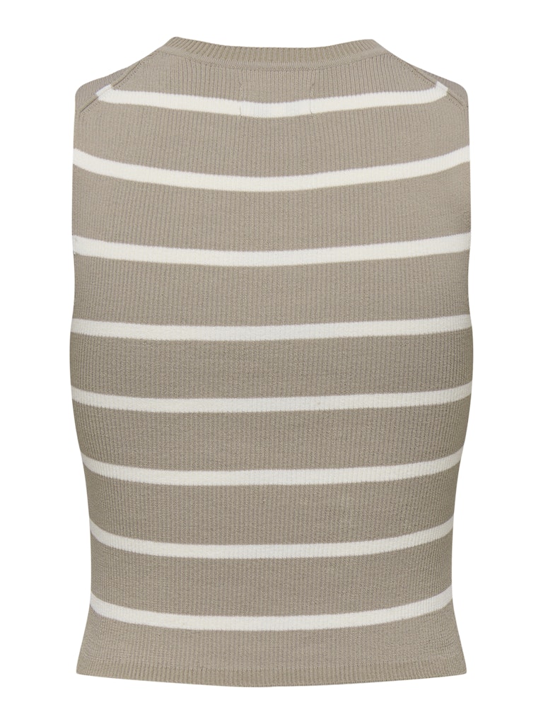 Maglia tricot smanicata